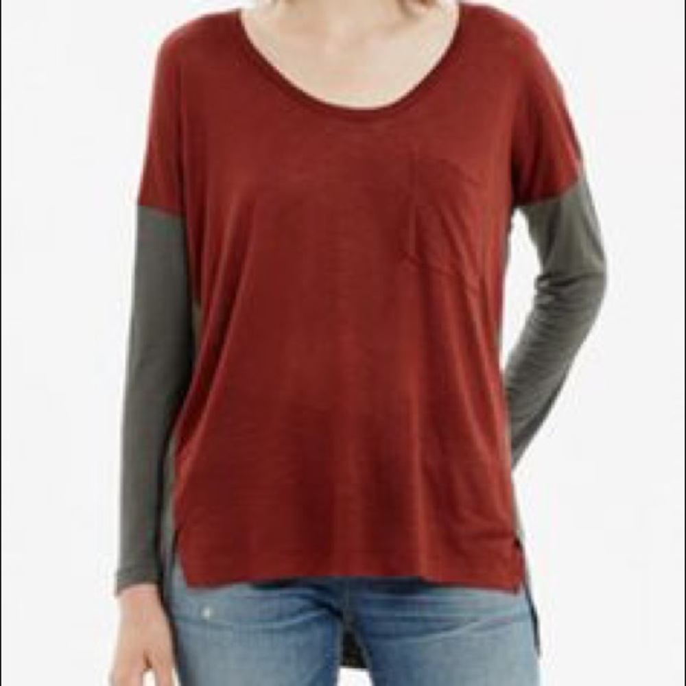 Madewell long Sleeve Top S EUC